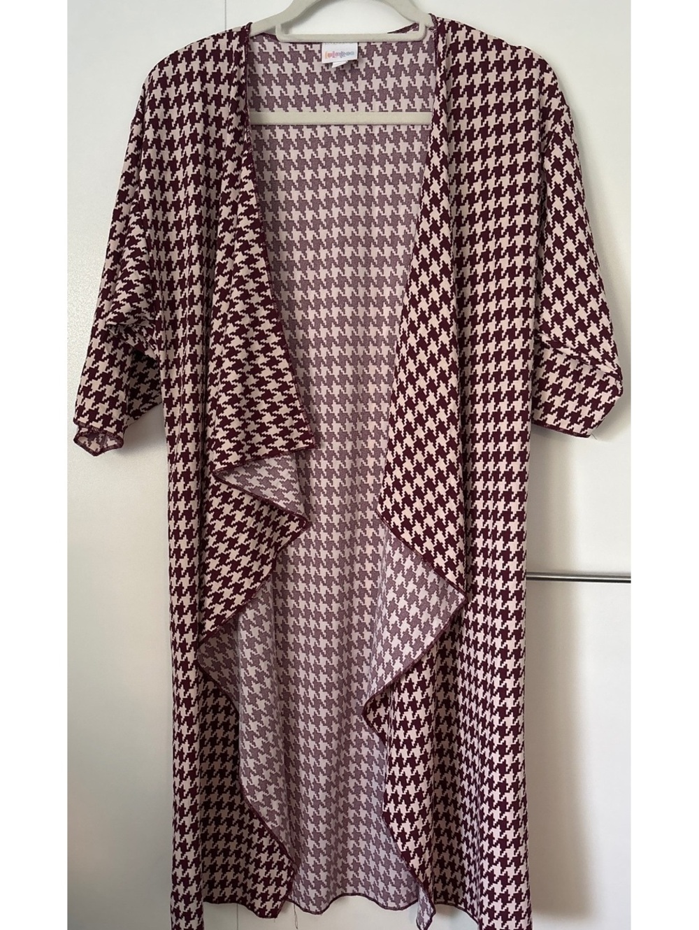 NWOT Lularoe Shirley, Houndstooth, Women’s S